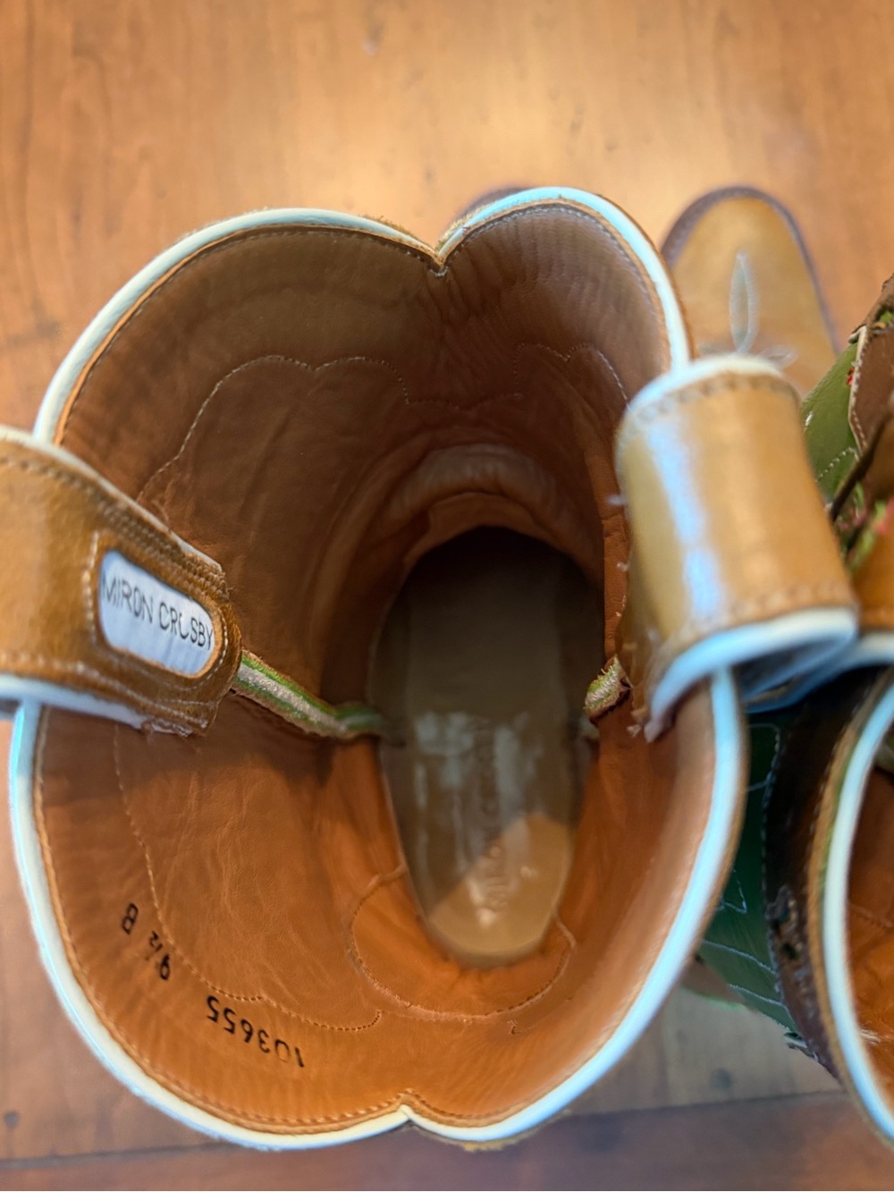 Miron Crosby Paty Boot western cowboy size 9.5 - Picture 14 of 14